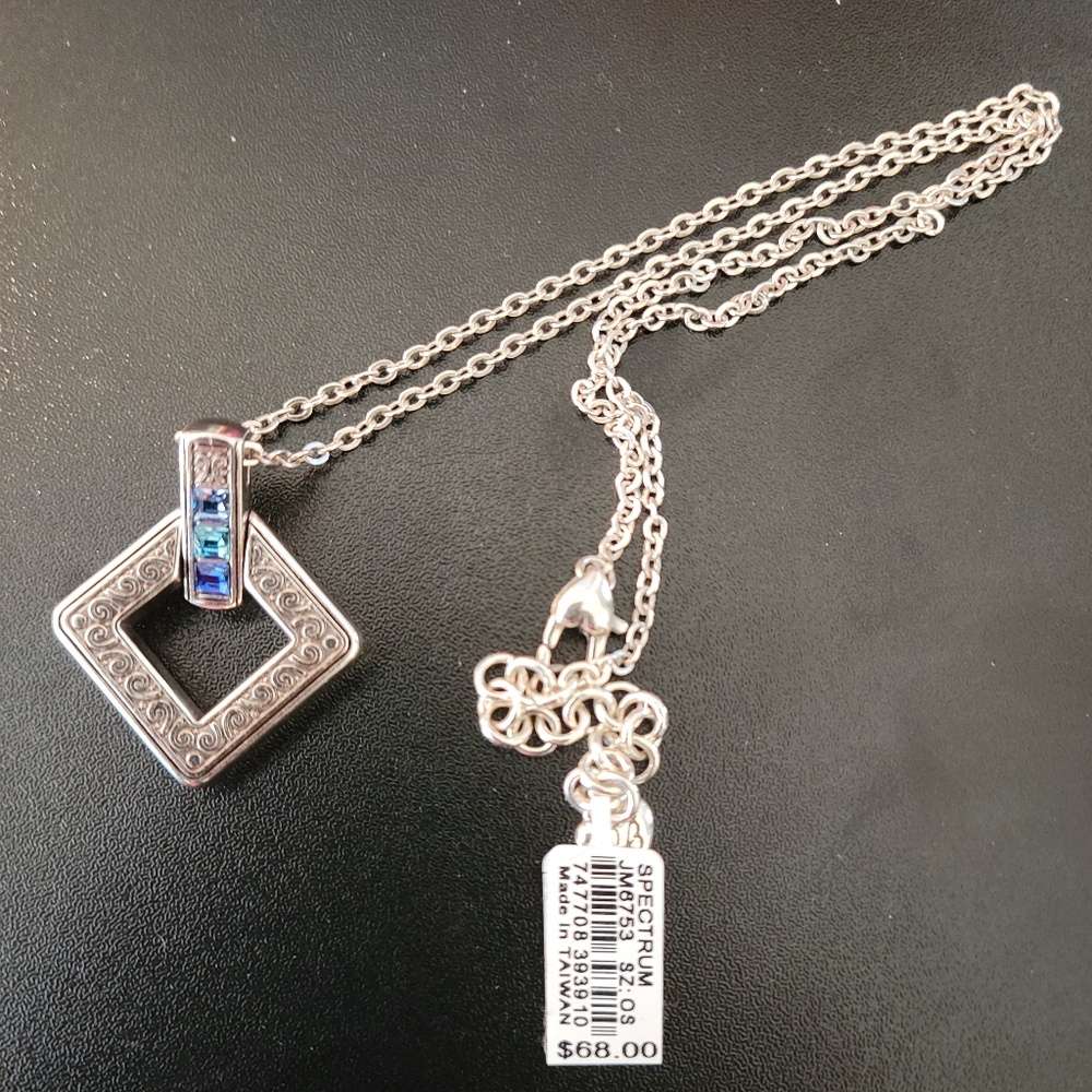 Brighton Spectrum Light Square Necklace